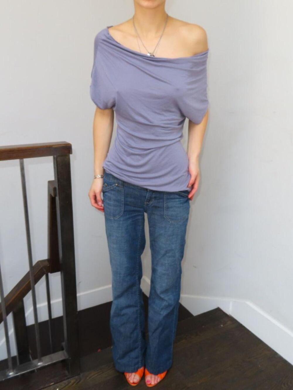 Moda International Women's Grey Vests-tanks-cami